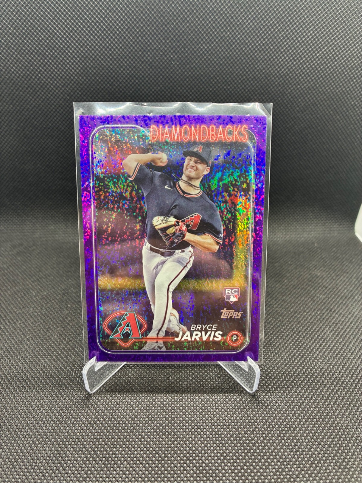 2024 Topps Series 2 - Bryce Jarvis #363 Purple Foil /799 (RC)