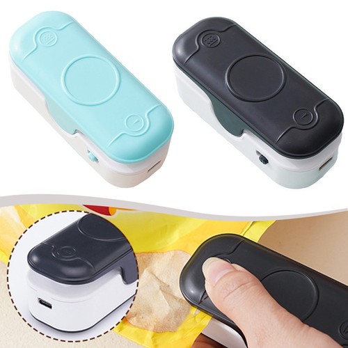 Simplify Food Storage Rechargeable Mini Bag Sealers with Cutting Feature - Photo 6/29