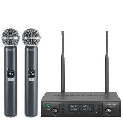 Dual Wireless Mic System 328ft