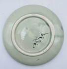 Tonala Mexico Pottery Ashtray / Dish Hand Signed & Painted Folk Art Owl — photo 2