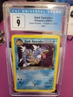 2000 POKEMON TEAM ROCKET - 1ST ED - HOLO #8/82 DARK GYARADOS CGC 9
