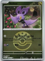 Noibat (Friend Ball) 156/217 Ascended Heroes Reverse Holo