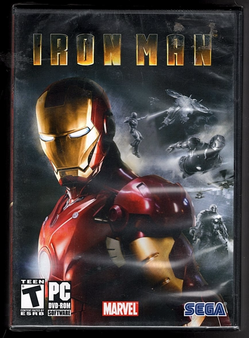 IRON MAN 28 完全コレクション DVD IRON MAN (PC-ROM Marvel PC DVD-ROM Video Game, 2008, NEW