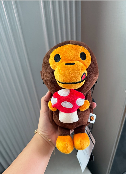 A Bathing Ape BAPE Baby Milo Crossbody Bag – Mushroom Design, NWT