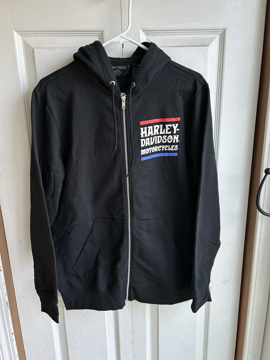 harley davidson zipper hoodie products for sale | eBay