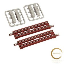 New Tommy Tech TOMYTEC TOMIX N Gauge Trough Girder Bridge F red Two Set 3247
