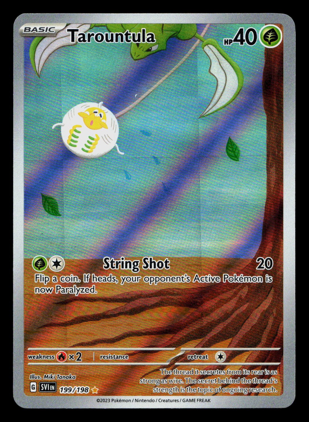 SV01: Scarlet & Violet Base Set #199/198 Tarountula #2