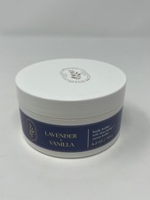 Bath and Body Works Lavender  Vanilla Body Butter Shea  Cocoa Butter 6.5oz New