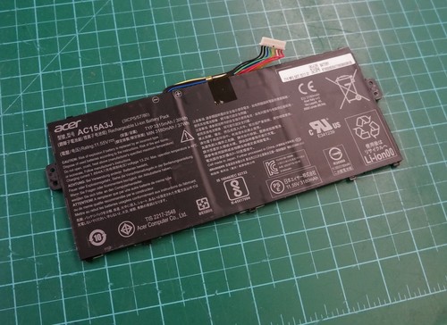 Genuine Acer Chromebook R752TN Battery 11.55V 37Wh 3180mAh AC15A3J