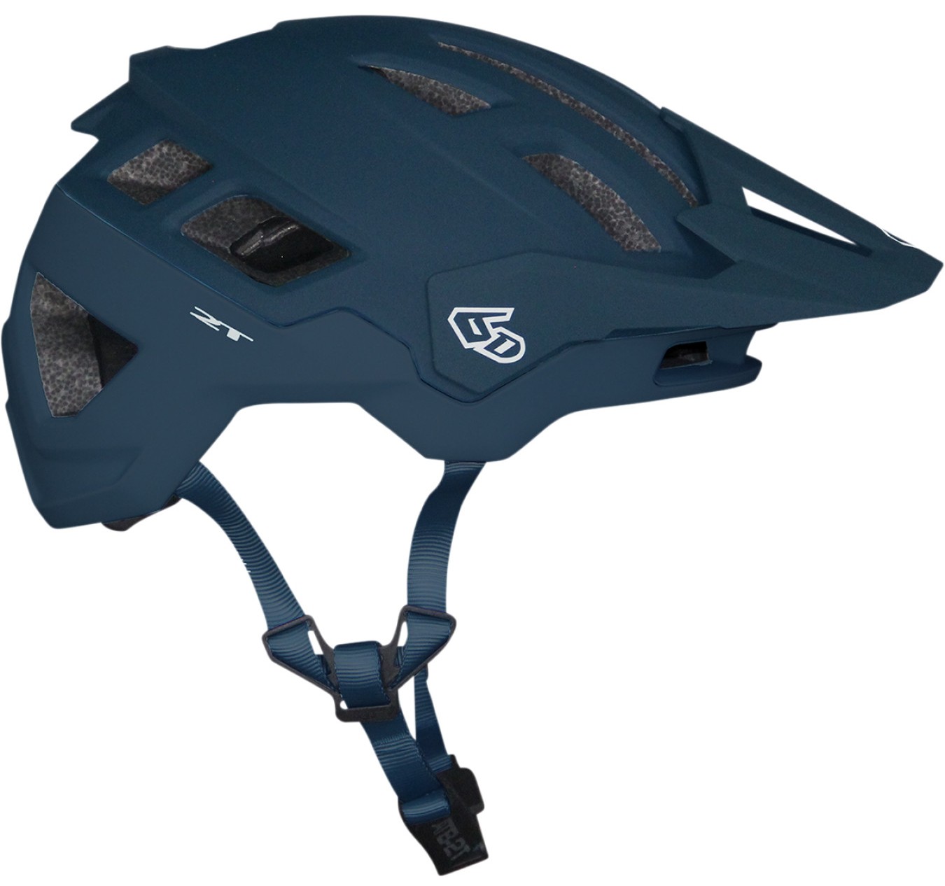6D ATB-2T Accent Trail MTB Mountain Bike Helmet Slate Blue X