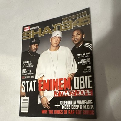 XXL Magazine December 2005 Hip Hop Music Eminem Obie Mobb Deep Poster Inside