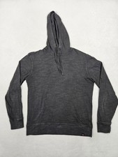 Faherty Hoodie Men's S Gray Sweatshirt Sweater Slub Pullover Sun Washed Cotton
