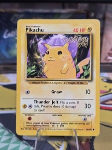 英版ピカチュウ PokeTour1999 - PSA MINT9 / 4967 Pokemon Card - Pikachu 60/64 - Jungle - PSA 9 Mint : Amazon.ae: Toys