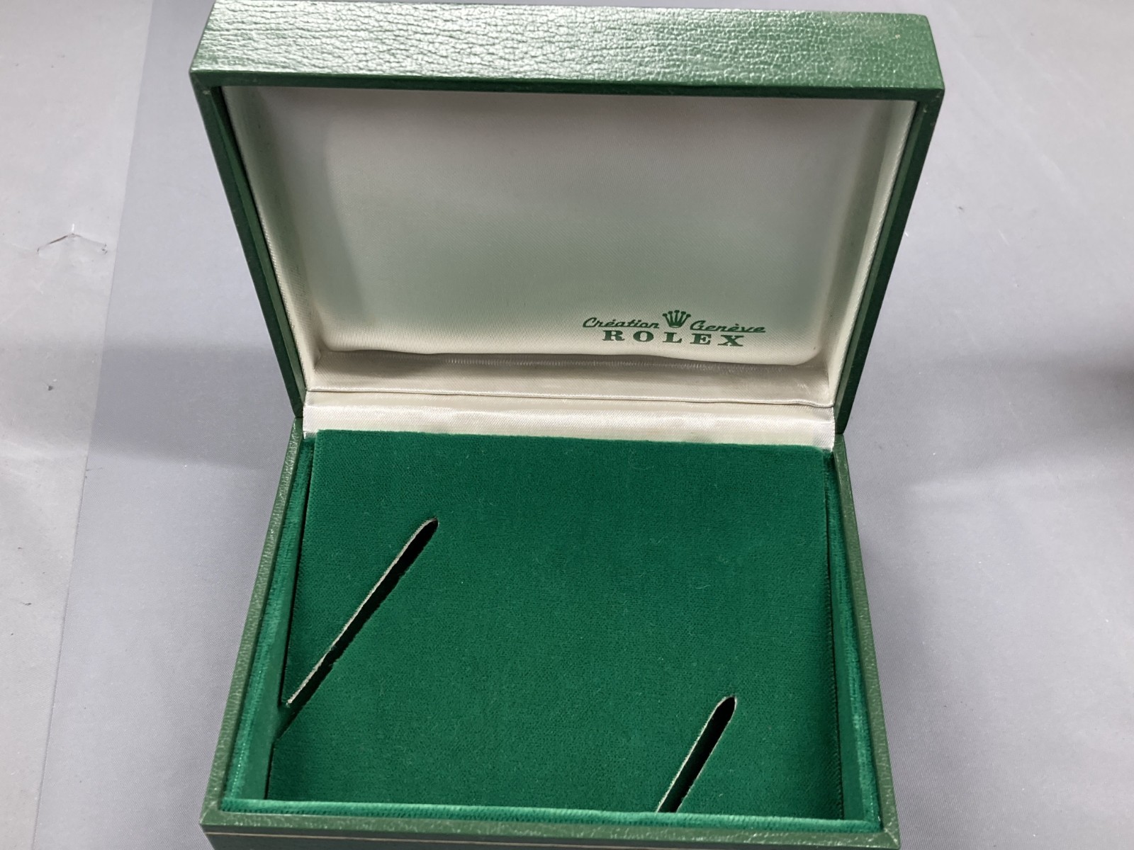 VINTAGE GENUINE ROLEX watch box case 11.00.2 60.00.02 2 set wood 251009001eA