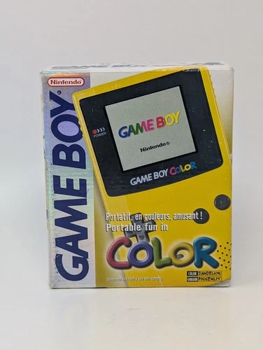 Nintendo Game Boy Color Handheld System Yellow - CIB Complete