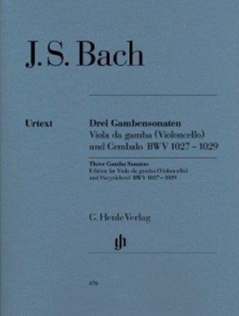 BACH Sonatas de Viola de Gamba 3 BWV1027 a 1029 para Viola de Gamba (German) - Image 2