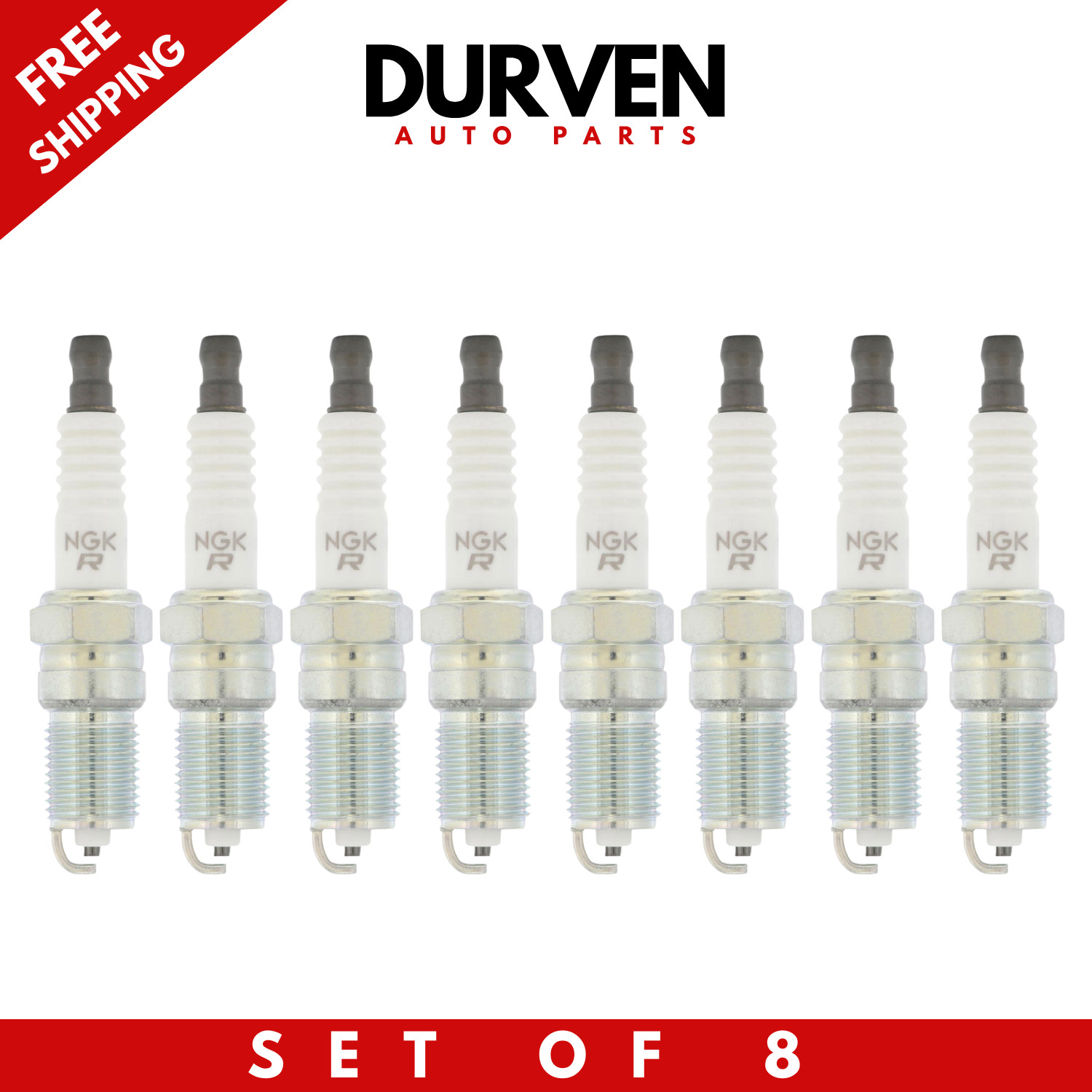 NGK V-Power Spark Plugs for 1997-2010 Ford F-150 4.6L 5.4L V8 Set of 8