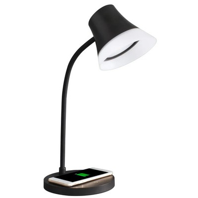 OttLite Wellness SHINE LED Desk Lamp Wireless Charging Flexible Light Diffuser