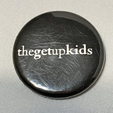 The Get Up Kids 1.25” Pinback Button Vintage late 1990s Emo 