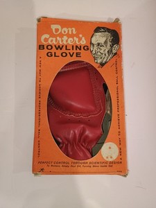 Don Carter's Bowling Glove National Athletic Supply Champion Glove Mfg