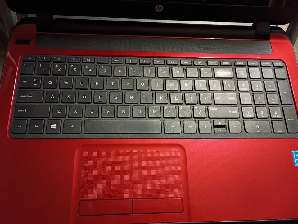 HP Pavilion 15 (Red) Laptop – Intel Pentium, No Charger, Untested - Image 2 of 4