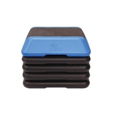 The Step Adjustable High Step Aerobic Platform with 4 Risers, Home Gym Workou...