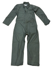 NEW US Military Utility Mechanics Coveralls Workwear Jumpsuit Green MEDIUM
