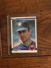 Nolan Ryan 1984 Fleer Baseball Card