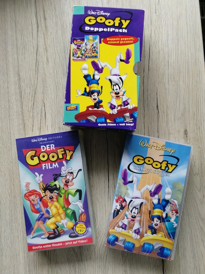 Der Goofy Film, Goofy nicht zu Stoppen,Walt Disney VHS Kassette Rarität Vintage 