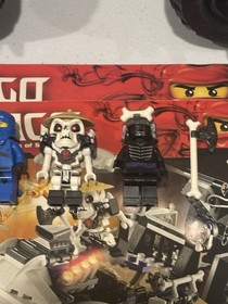 LEGO NINJAGO 2506: Skull Truck  W/ Minifigures & Instructions