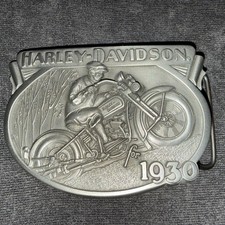 Vintage 1993 Harley Davidson Belt Buckle The Hillclimber 98489-94Z