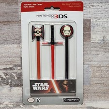 Nintendo 3DS Star Wars First Order Stylus Set Kylo Ren Light Saber Stormtrooper