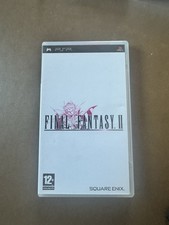 Rare English Final Fantasy II 2 Sony Playstation Portable PSP With Manual