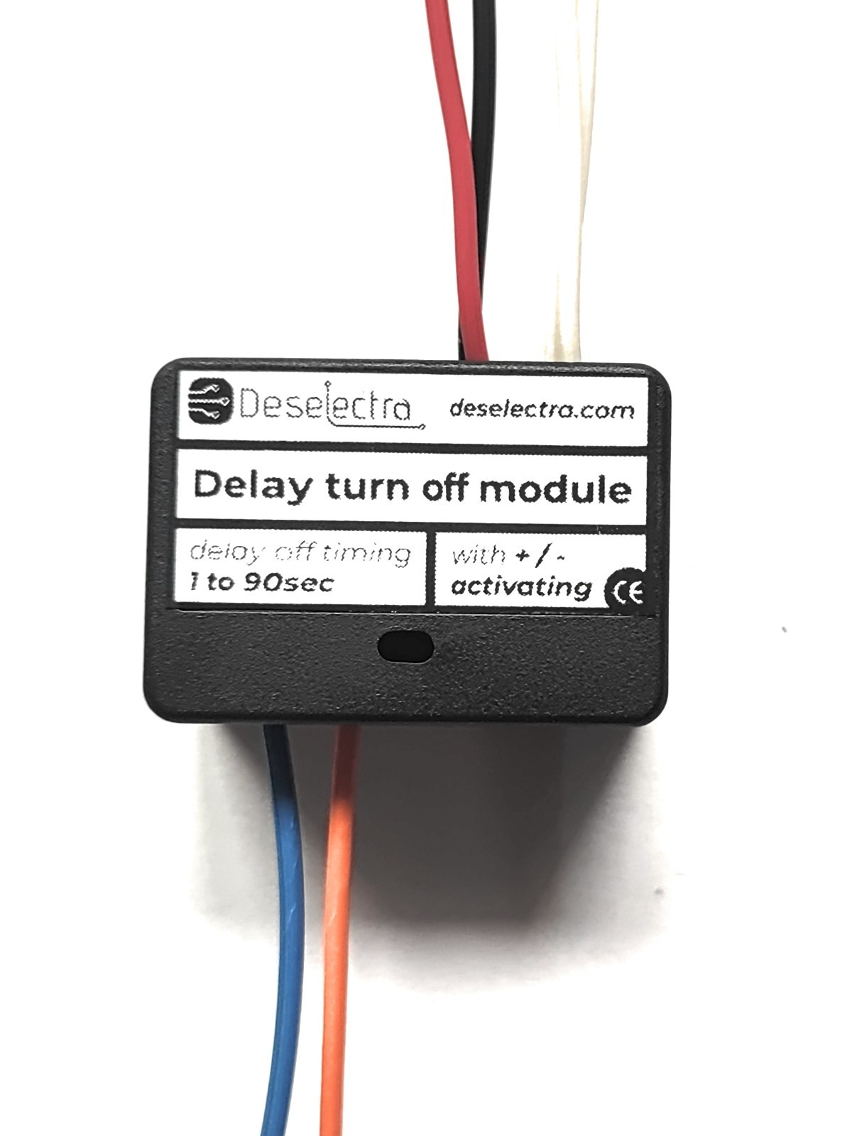 12V Delay OFF Timer Relay 1–90s 20A Positive & Negative Trigger Car | eBay