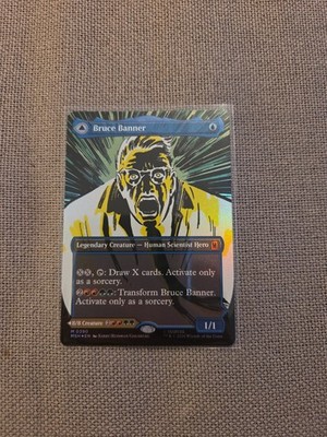 Magic The Gathering Marvel Super Heros - Bruce Banner 0390- NM- mtg