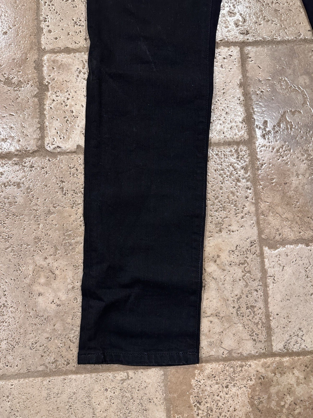 Jeans Saint Laurent Paris Anthony Vaccarello nero D02 denim