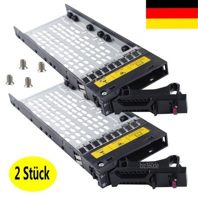 2X HPE kompatibel MSA 1060 2060 2062 M2 2,5'' SFF SAS SATA HDD Rahmen P14405-001