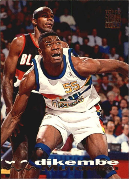 1993-94 Stadium Club #56 Dikembe Mutombo - BSK