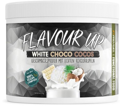 Geschmackspulver WHITE CHOCO COCOS 250g - Leckerer Geschmack 250 g (1er Pack) 