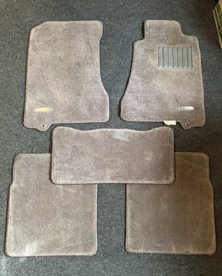 1991-1995 Y32 Cima Oem Floor Mats, 5pc Set, Grey In Color RHD JDM