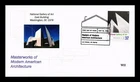 US COVER NATIONAL GALLERY OF ART MASTERWORKS MODERN ARCHITECTURE FIRST DAY ISSUE