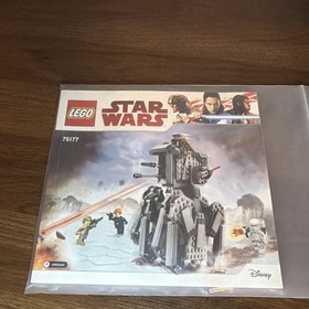 Lego Star Wars Scout Walker 75177 Pre Built W/manual & Mini Figures No Box