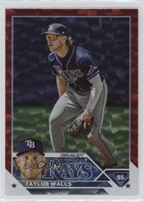 2023 Topps Series 2 Red Foil /199 Taylor Walls #625 k2j