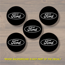 Vinyl Decal Sticker Overlays Fits Ford Wheel Center Cap X5 Vinyl Decal Sticker Overlays Fits Ford Wheel Center Cap X5