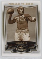 2008 Donruss Classics Legend Timeless Tributes Gold 30/50 Sammy Baugh HOF 0qo1