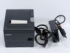 TESTED Epson TM-T88V POS Compact Thermal Receipt Ticket Printer Ethernet USB