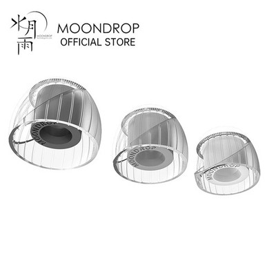 MOONDROP Spring Tips Acoustic waveguide Double Support Structure Silicone