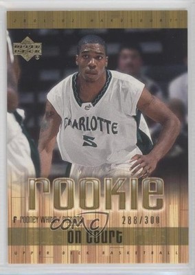 2001-02 Upper Deck Hardcourt On Court 288/300 Rodney White #111 e3t