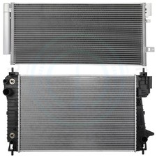 Radiator & AC Condenser Cooling Kit For 2012-2020 Chevrolet Sonic 1.4L L4