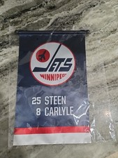 NHL Winnipeg Jets Mini Banner Hall of Fame February 11 2020 Steen & Carlyle 